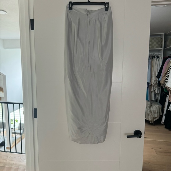 LAMB silk draped skirt - Picture 7 of 8